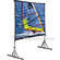 Draper Cinefold Folding Portable Front Screen 10 x 10' - Matte White