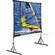 Draper Cinefold Folding Portable Rear Projection Screen - 10 x 10' - Cineflex