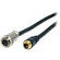 Comprehensive S4P-S7P-6HR Male S-Video to Male 7-pin Cable- 6.0' (1.8 m)