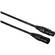 IDX CA-4XLR 4-pin XLR Male to 4-pin XLR Female Cable - 10'