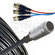 Comprehensive 12-Pin Female to 3 BNC Male Component Video Cable - 7'