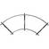 Matthews Stainless Steel Track - Curved 90 degree Tight Radius - 10' Diameter