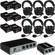 Porta-Com COM-60FC 6 Headset Wired Intercom System