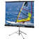 Draper Diplomat Portable Tripod Projection Screen - 72 x 96" - Matte White