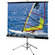 Draper Diplomat Portable Tripod Projection Screen - 72 x 96" - Glass Beaded