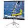 Draper Diplomat Portable Tripod Projection Screen - 50 x 66.5" - Glass Beaded