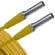 Canare Video Patch Cable - 2 ft (Yellow)