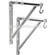 Da-Lite 40957 #11 Wall Mount Brackets (Extends 14", Pair, White)