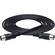 Hosa Technology MID-310 Standard MIDI Cable Male to MIDI Male Cable 10' - Black