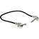 Hosa Technology IRG-101 1/4" Right-Angle Male to 1/4" Right-Angle Male - 1'
