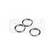 Hama Split Rings, Round (Set of 6)