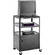 Advance Multi-Shelf Cart, Cabinet- Black 25x30x48"