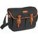Billingham Hadley Shoulder Bag, Large (Black with Tan Leather Trim)