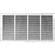 Delta Return Air Louver 12x24" (Not Light-Tight)