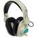 Califone CLS729 Wireless RF Mono Headphones (72.9MHz, Green)