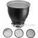 Bowens Reflector with Grid Set