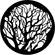 Rosco Steel Gobo #7100 - Tree 2 - Size B