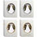 Pioneer Photo Albums Oval Framed Wedding Album - 4x6" - White Moire Fabric Cover