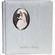 Pioneer Photo Albums Oval Framed Wedding Album - White Moire Cover