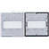Gepe 22x54mm Medium Format Anti-Newton Glass Slide Mounts - 10 Mounts