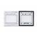 Gepe 22.84 x 34.26mm Pin Registered Anti-Newton Glass Slide Mount - 50 Mounts