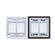 Gepe 18x24mm (2mm Thick) 2-Opening Anti-Newton Glass Slide Mount - Pack of 20