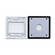 Gepe 14mm (2.3mm Thick) Center Circle Glass Slide Mounts - 5 Mounts