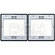 Gepe 54 x 68mm Black Presentation Mounts Glassless Slide Mounts - 10 Pack