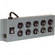 TecNec UL800CB15 Power Strip - 10 Outlets, 15' Cord
