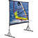 Draper Cinefold Folding Portable Front Screen - 12 x 12' - Matte White
