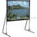 Draper Cinefold Folding Portable Rear Projection Screen - 10 x 10' - Cineflex