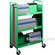 Luxor VT222GRBU Video Truck (Green/Burgundy)