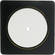 Albums-X MS402BG  Milano Mat 4x5" - for 5x5" Print(s) (Circle)  (Black/Gold)