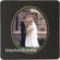 Albums-X MA404BG  Milano Mat 4x5" - Oval  (Black/Gold)