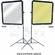 Lastolite Sunfire/White Fabric for Skylite Frame - 42x42"