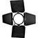 Cool-Lux LK-4002 4-Way Barndoors - for Hollywood Soft Light