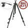 Manfrotto by Bogen Imaging 190XDB Tripod Legs (Chrome) with 3126 Fluid Head