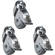 Manfrotto by Bogen Imaging 104G Braked  Wheel Set for Cine Stands - 100mm Diameter