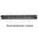 Chief CMA-018  18-in. Fixed Extension Column (Black)