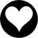 Rosco Steel Gobo #77943 - Heart - Size E