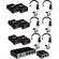 Porta-Com COM-60FCS 6 Single Headset Wired Intercom System