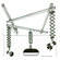 Delta Scissor Light Mover System for 3 Lights
