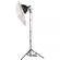 Smith-Victor KT-400 Single Light Umbrella Tungsten Light Kit (120VAC)