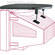 Sanus TVSs Television Top Shelf - Black