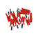 Jobo Sheet film clips (Pack of 10)