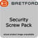 Bretford Security Screw Pack