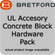 Bretford UL Concrete Block Hardware Pack