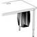 Bretford Adjustable CPU Tower Holder - Black