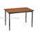 Bretford 42 x 30" Quattro Work & Utility Table - Black w/ Cherry