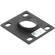 Chief CMA-105 Ceiling Plate 4-in. x 4-in. - 1 1/2-in. NPT Fitting